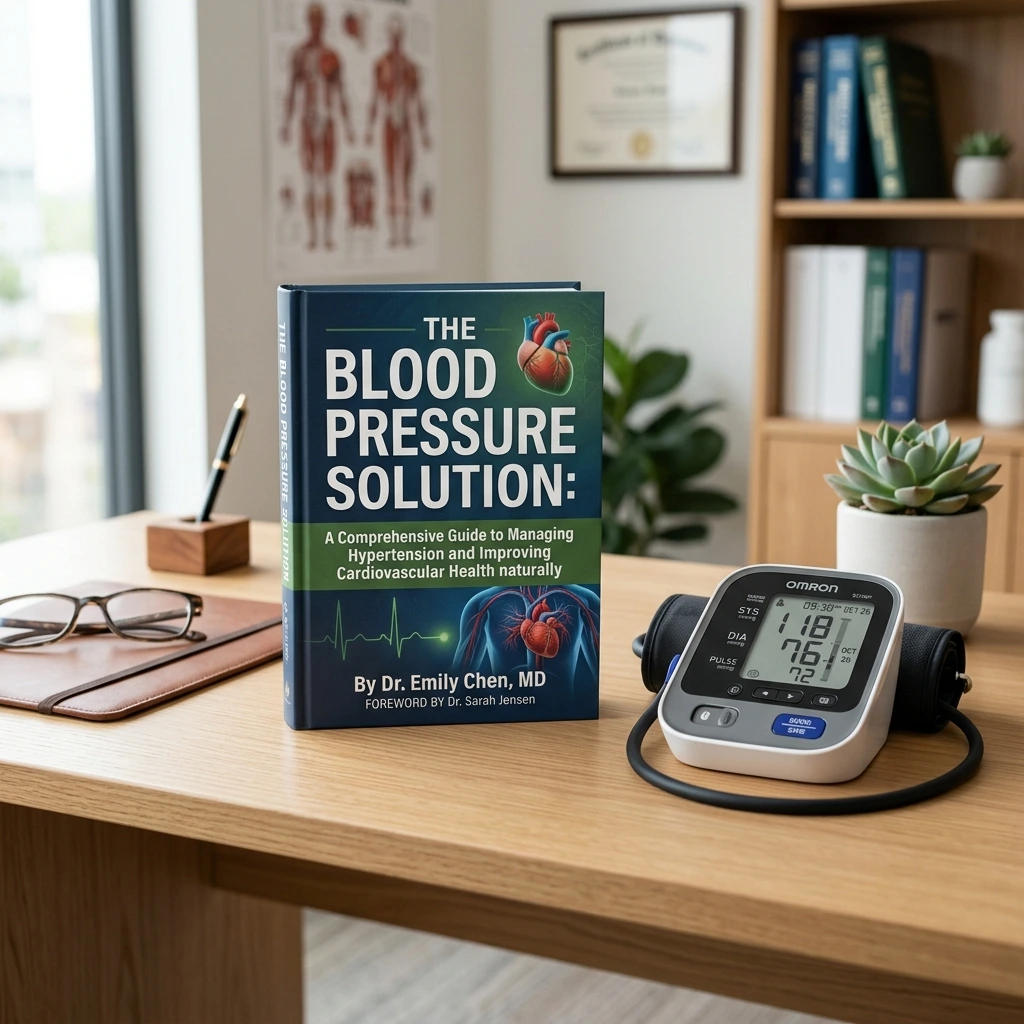 The Blood Pressure Solution Book Cover Photo